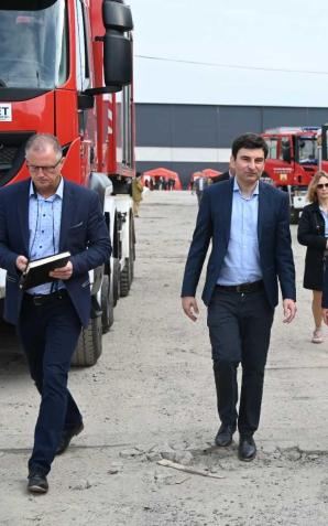 Monitoring skutków pożaru nielegalnie zgromadzonych odpadów w Siemianowicach Śląskich