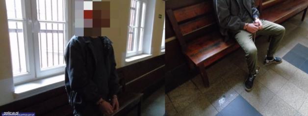 [VIDEO] Areszt za usiłowanie zabójstwa dzierżoniowskiej policjantki. 21-latek wrzucił ją w krzaki i dusił
