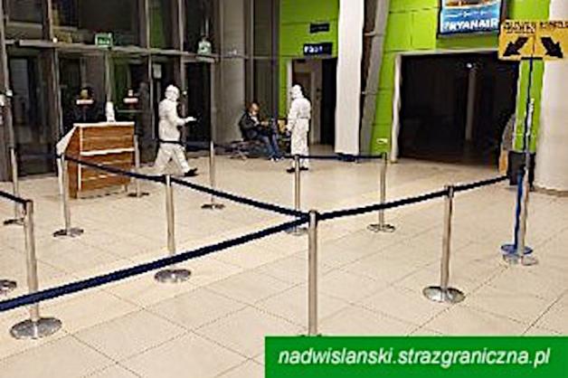 Zakażony obywatel Wielkiej Brytanii COVID-19 sfałszował test